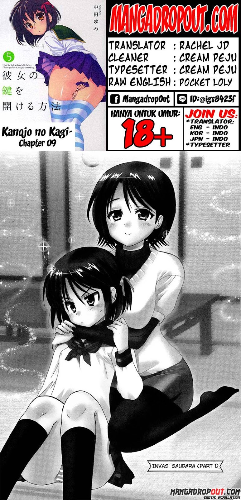 Kanojo no Kagi wo Akeru Houhou Chapter 09 Bahasa Indonesia